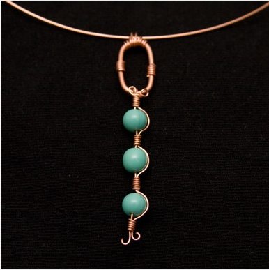 Turquoise Tribal Pendant