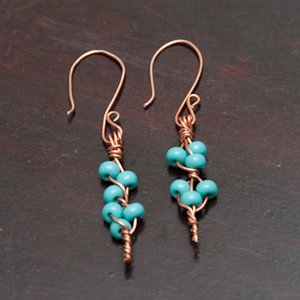Turquoise Spring Blossoms
