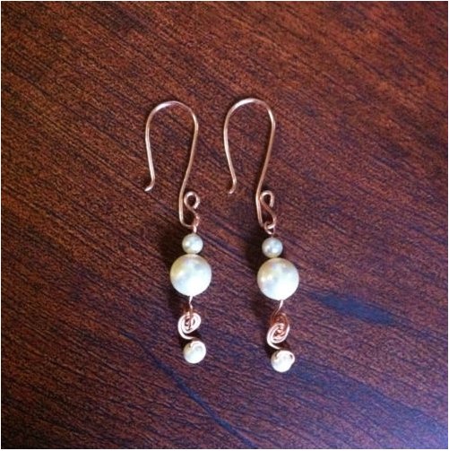 Swirl Kissed Swarovski Pearls
