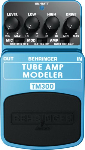 Behringer TM300 Tube Amp Modeling Effects Pedal