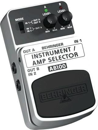 Behringer AB100 Guitar/Amp Selector A/B Footswitch