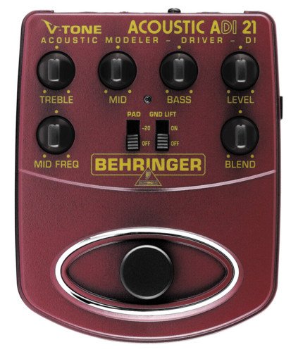 Behringer ADI21 V-Tone Acoustic Modeler Preamp and DI