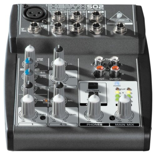 Behringer Xenyx 502 Small Format Mixer
