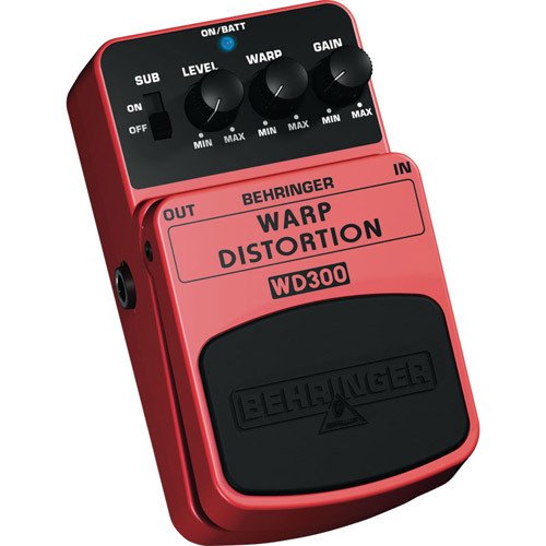 Behringer WD300 Warp Distortion Effects Pedal