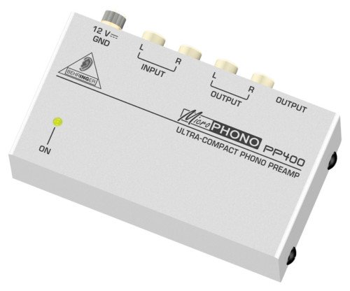 Behringer PP400 Ultra Compact Phono Preamp
