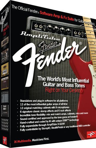 IK Multimedia Amplitube Fender Amp Modeling Software