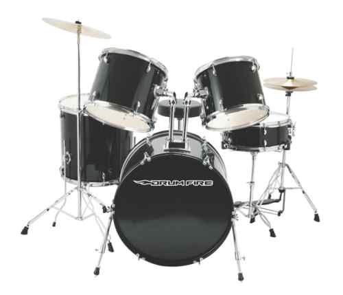 Drum Fire DK7500-GB 5 Piece Drum Set Brand New