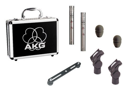 AKG C451B/ST Stereo Pair Small Diaphragm Microphones