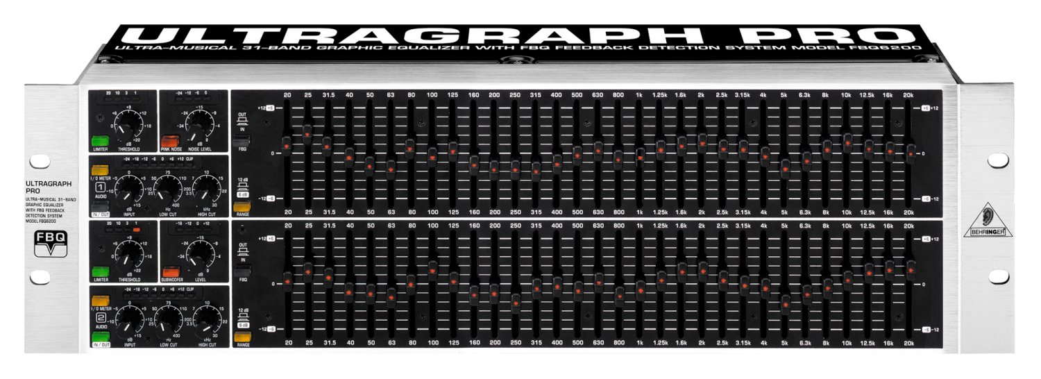 Behringer FBQ6200 Ultragraph Pro EQ