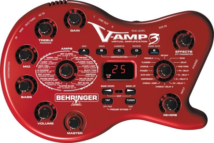Behringer V AMP 3 Guitar Amp Modeling Processor