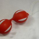 NEW CLASSIC SILICONE SAMRT BEN-WA-BALLS, KEGEL EXERCISE & MASSAGE FOR WOMEN RED GFF-2005-1