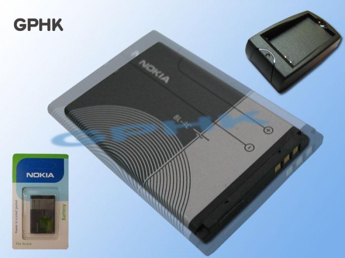 Nokia 6133 6103 6101 6131 BL-4C Battery & Charger NEW