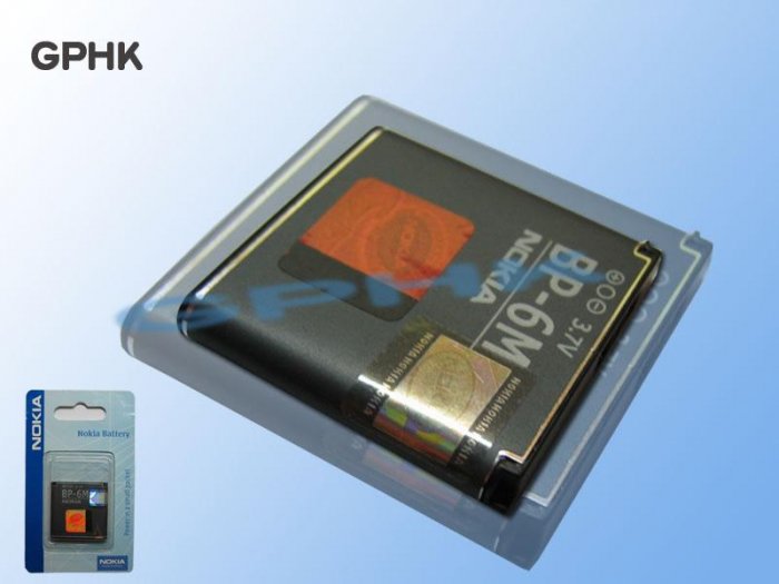 BP-6M Battery for Nokia N73 N93 6280 6151 3250 6233