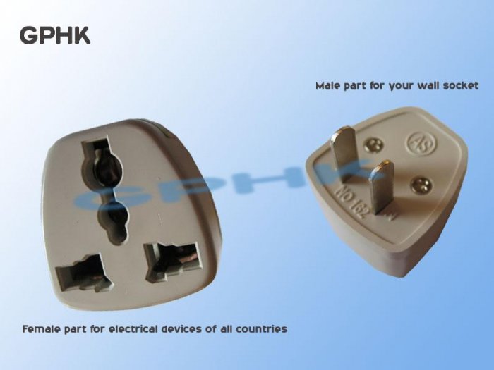 Universal AC Travel Adapter for US Plug Socket