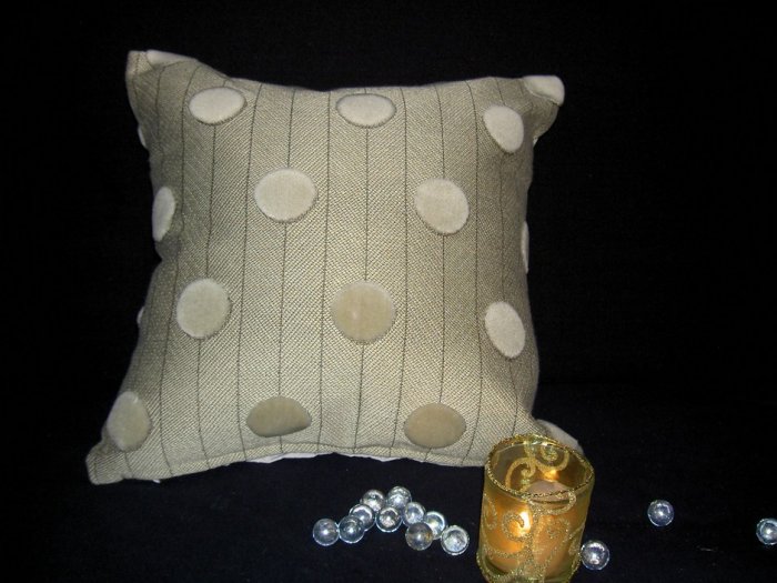 Scalamandre Cut Velvet Pillow Cover