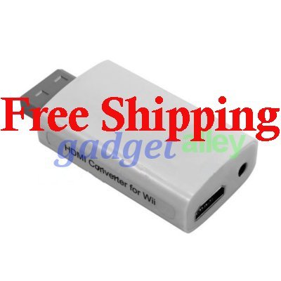 Wii2HDMI Nintendo Wii to HDMI 1080P HDTV Upscaling Converter