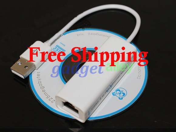 USB 2.0 Ethernet LAN RJ45 Adapter for Nintendo Wii Network Game
