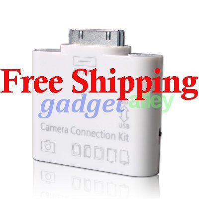 USB Camera Connection Kit SD TF MS M2 MMC Card Reader 5in1 for Apple iPad