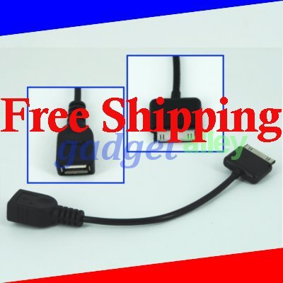 USB Connection Kit Host OTG Cable Adapter for Samsung Galaxy Tab 10.1 8.9 P7500/P7510/P7300/P7310
