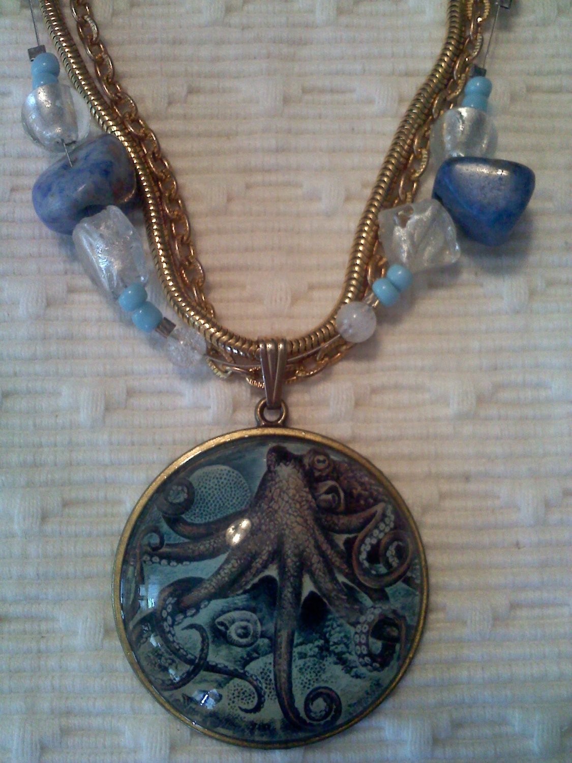 Steampunk Meets the Sea Necklace