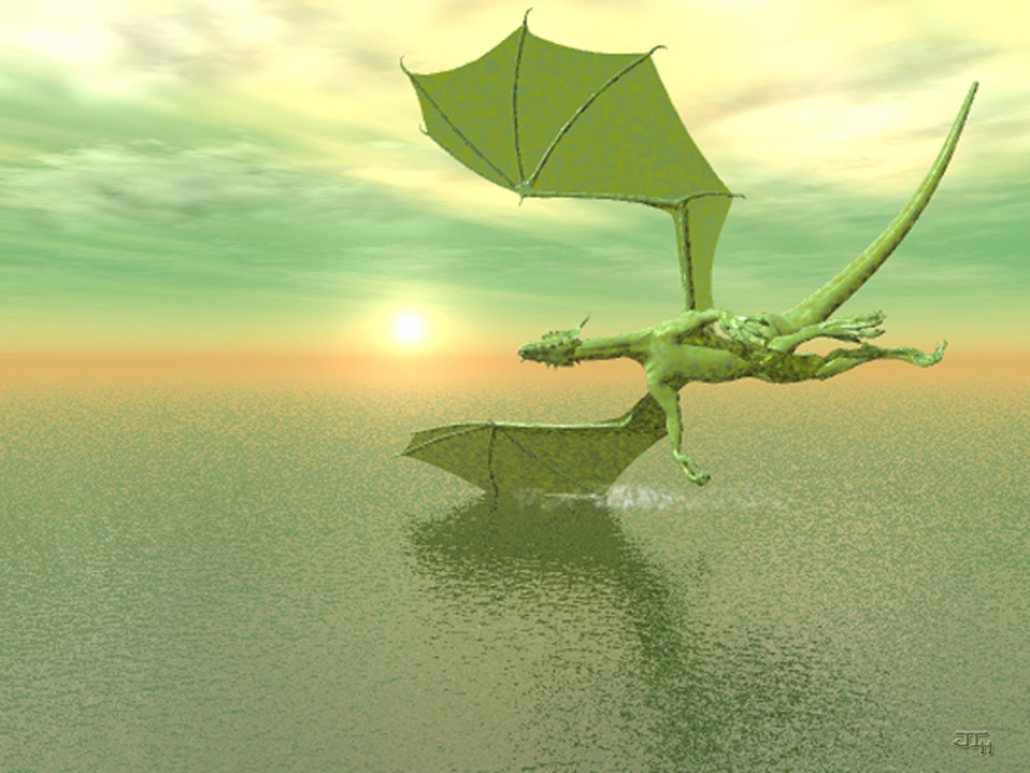 Dragon Sunset