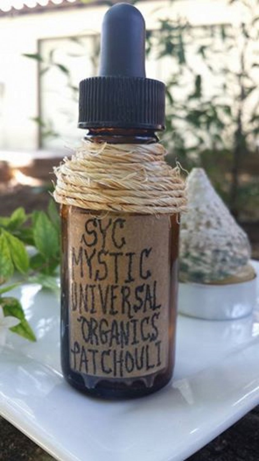 Pure Organic Patchouli Essential Oil--Syc Mystic Universal Organics