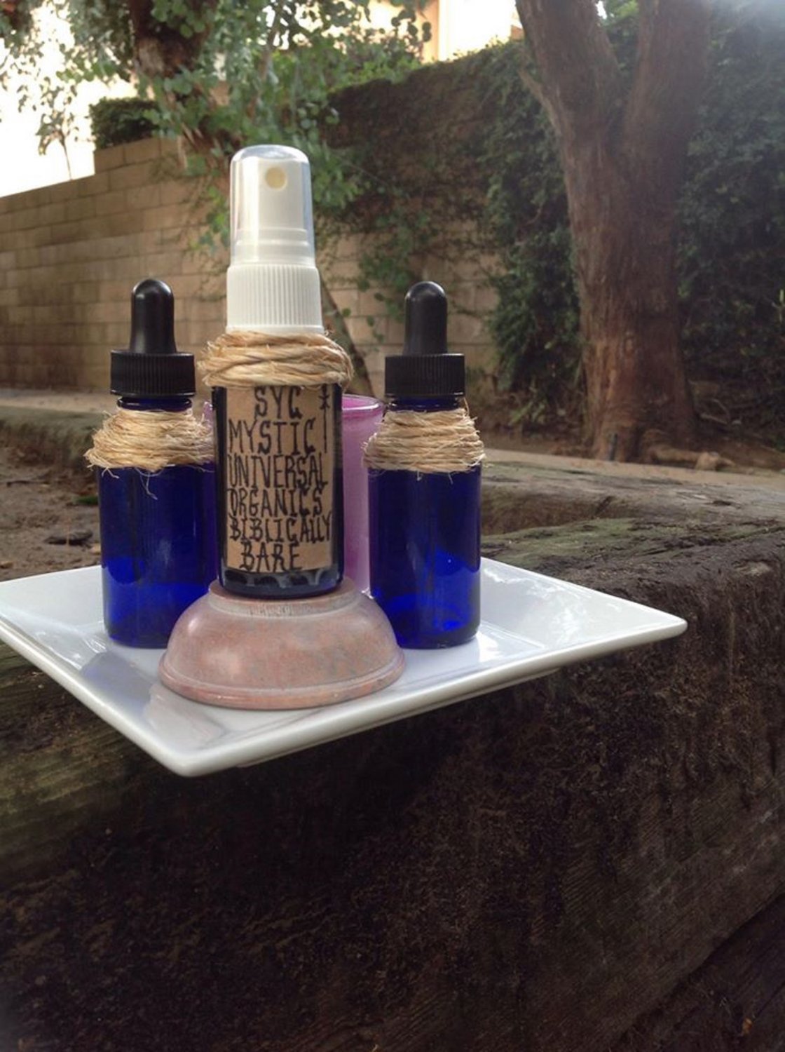 PURE ORGANIC Sandalwood Essential Oil for Luxuriously Smooth Hair--Syc Mystic Universal Organics