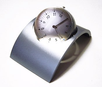 Arch magnifier Globe Clock / Photo Frame