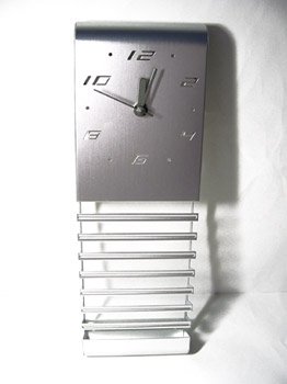 CD Rack Table/Wall Clock