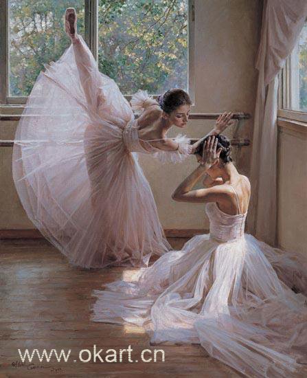 Oil painting(ballet-001,24"*36")