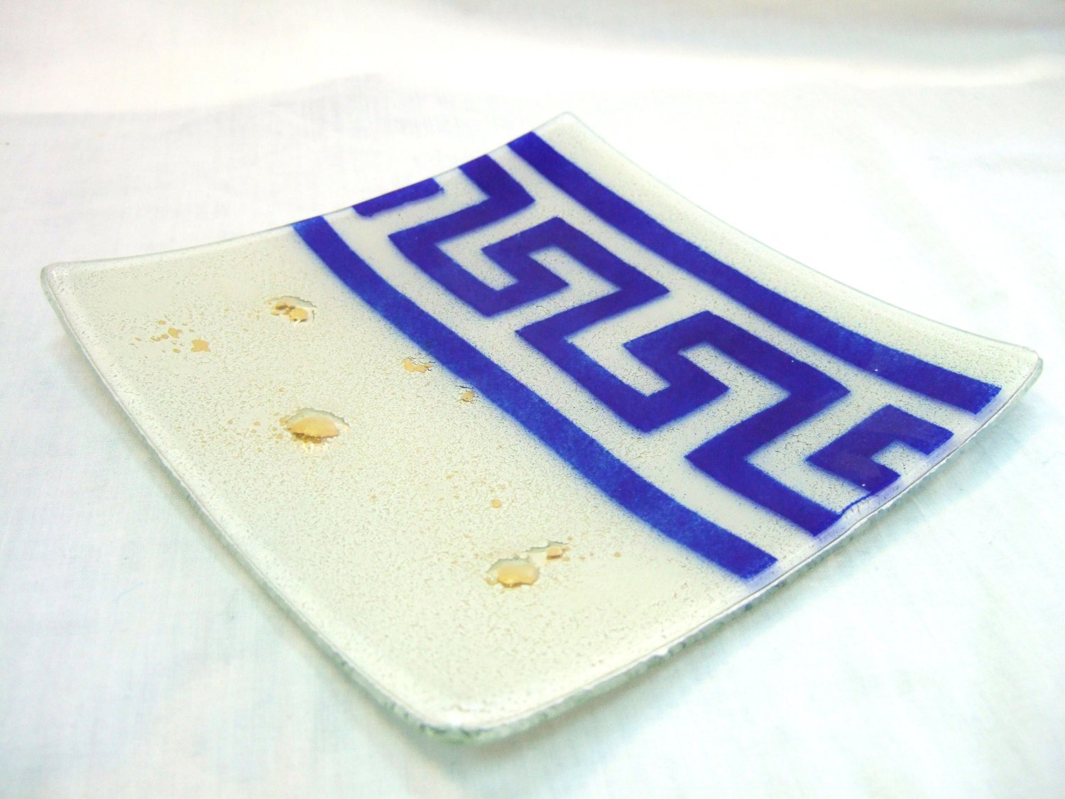 Fused ancient Greek plate