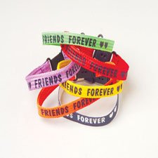 12 Friendship Bracelets neon colors