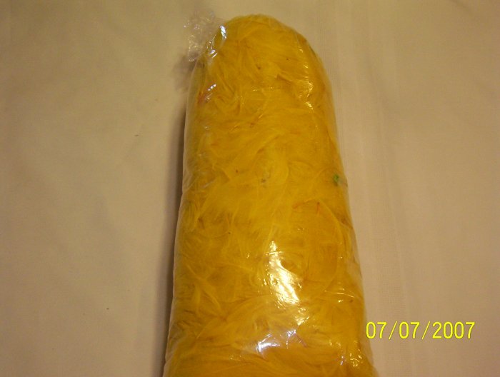 Yellow Florette Feathers - 4 oz