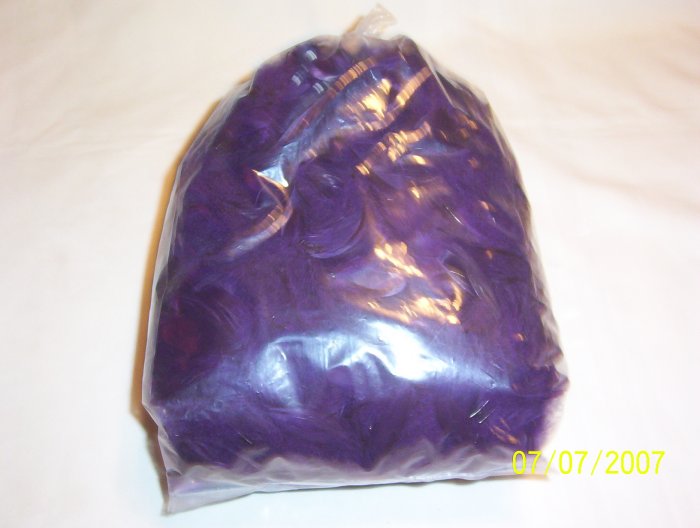 Purple Florette Feathers - 4 oz