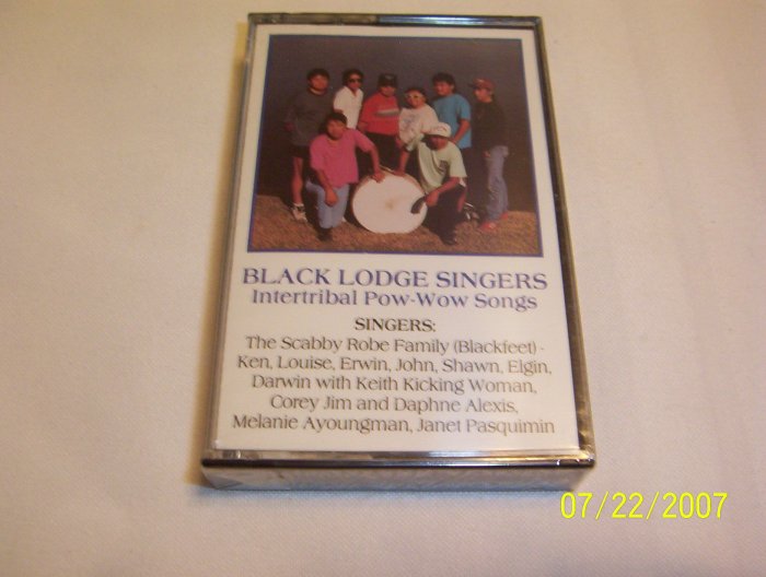 Intertribal Pow-Wow Songs - Vol 5 by Black Lodge Singers Cassette