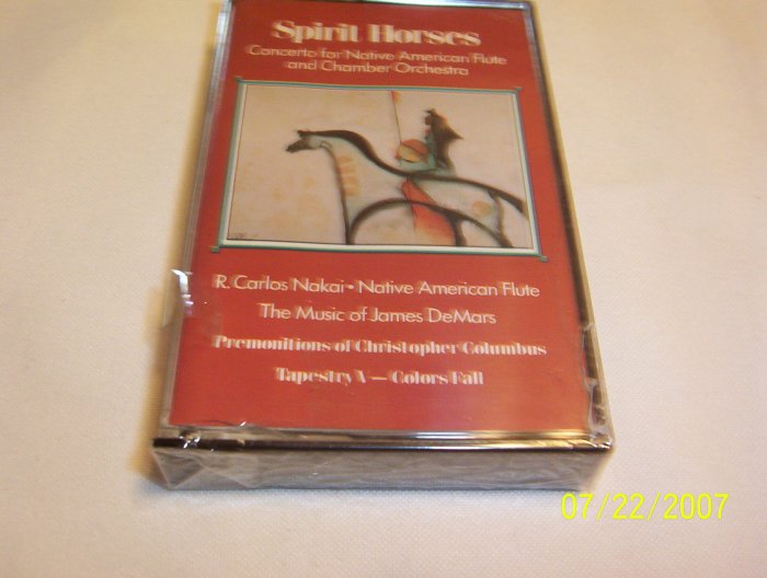 Spirit Horses by DeMars and Nakai Cassette