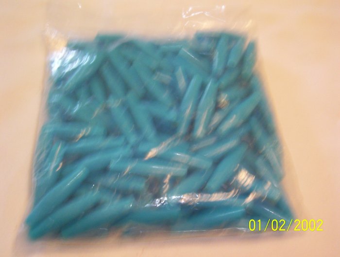1 1/2" Turquoise Hair Pipe