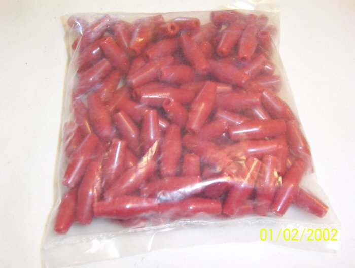 1" Red Hair Pipe