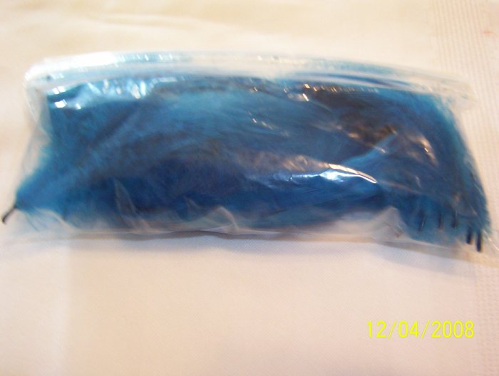 Turquoise Florette Feathers - 1/2 oz