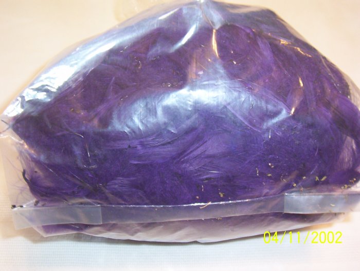 Purple Florette Feathers - 2 oz