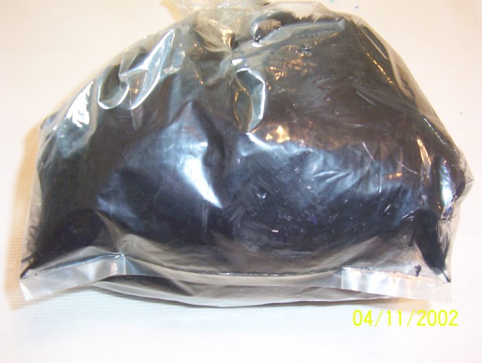 Black Florette Feathers - 2 oz