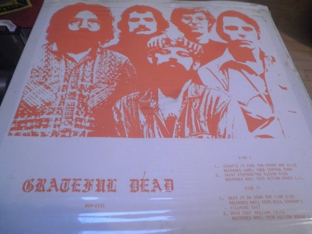 GRATEFUL DEAD - 1969 ~ 1970 RARE LIVE LP