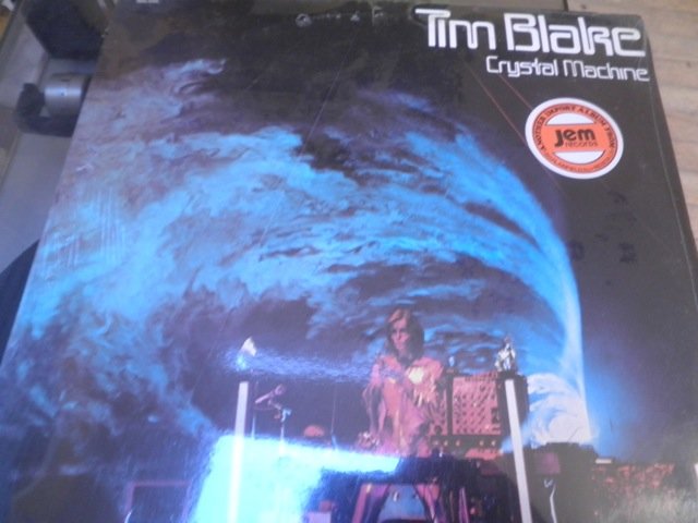 TIM BLAKE - CRYSTAL MACHINE still sealed 1977 SYNTH PSYCH EGG RECORDS LP
