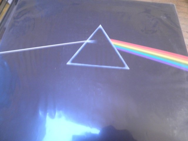 PINK FLOYD - 30th ann. DARK SIDE OF THE MOON LP w/ inserts