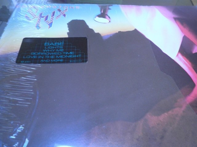 STYX - CORNERSTONE LP still sealed w/ song sticker