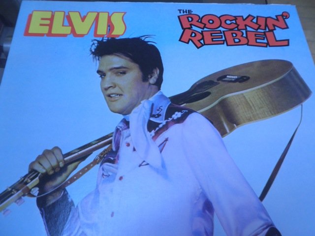 ELVIS PRESLEY - THE ROCKIN' REBEL Milton Berle / Alternative Sun Sessions RARE LP MINT