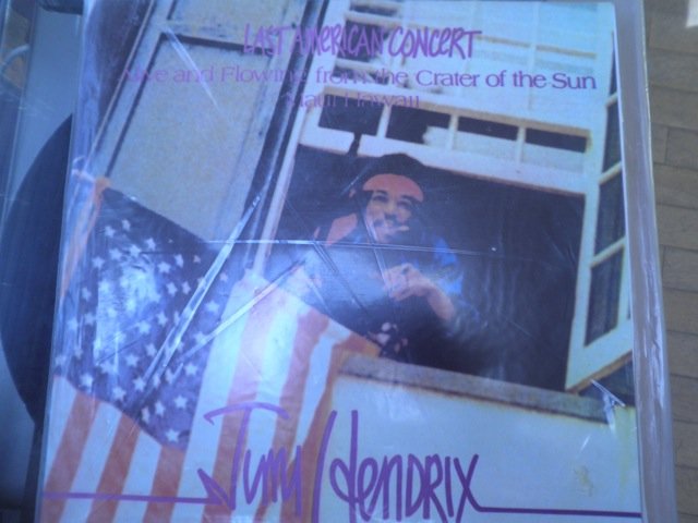JIMI HENDRIX - LAST AMERICAN CONCERT MAUI LP MINT
