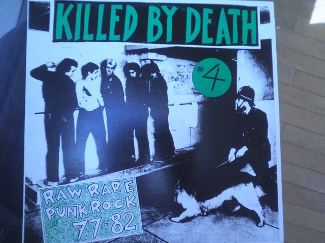 KILLED BY DEATH VOL 4 RARE 77-82 PUNK ROCK COMP LP NM