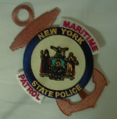 New York State Police Maritime Detail patch