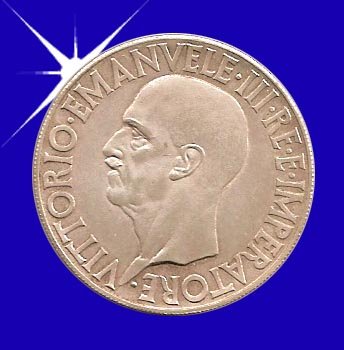 "20 LIRA 1936 Vittorio EMANVELE III"